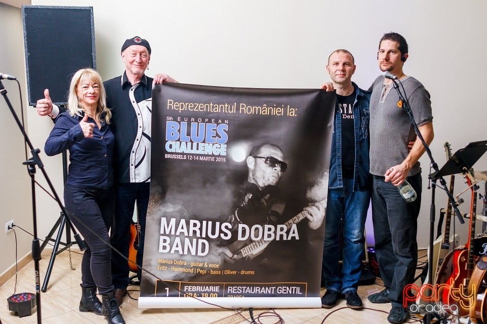 Concert Marius Dobra Band, Restaurant Gentil
