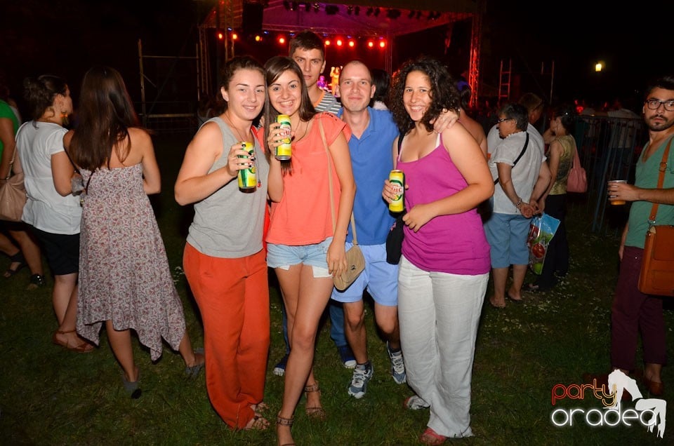 Concert Sarmalele Reci la Festivalul Berii, Cetatea Oradea