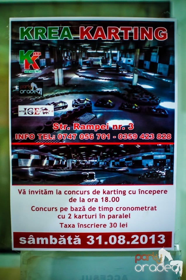 Concurs de karting, Krea Karting