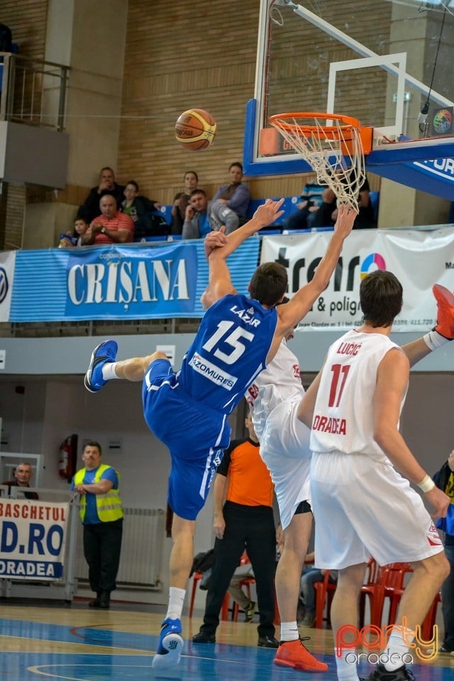 CSM CSU Oradea vs BC Mureş Târgu Mureş, Arena Antonio Alexe