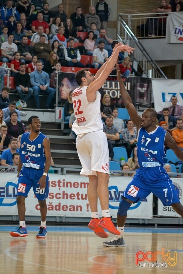 CSM CSU Oradea vs BC Mureş Târgu Mureş, Arena Antonio Alexe