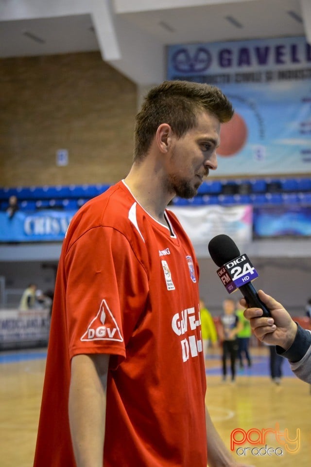 CSM CSU Oradea vs BC Mureş Târgu Mureş, Arena Antonio Alexe