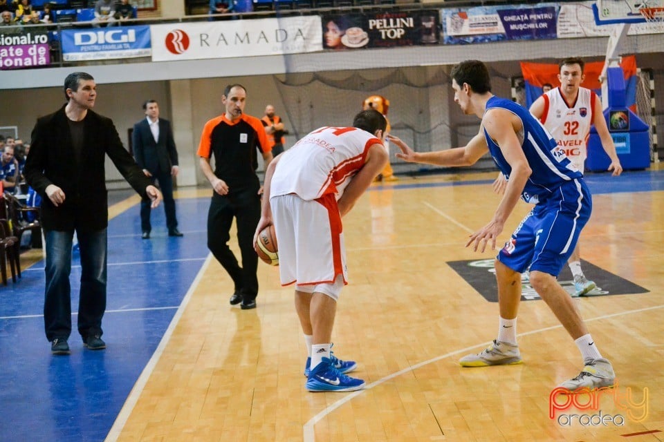 CSM-U Oradea vs BC Mureş Târgu Mureş, Arena Antonio Alexe