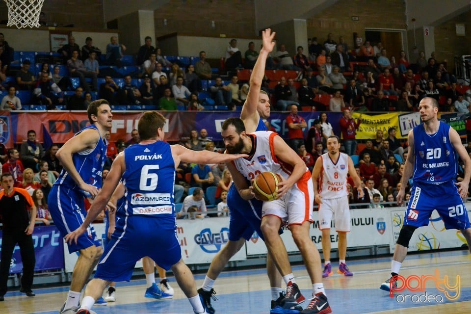CSM-U Oradea vs BC Mureş Târgu Mureş, Arena Antonio Alexe