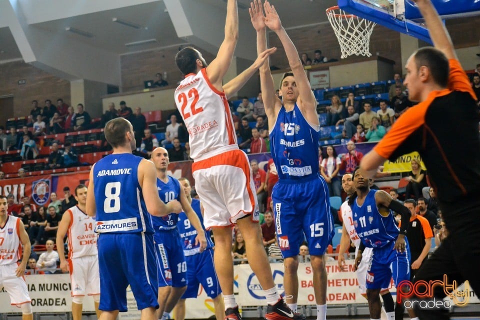 CSM-U Oradea vs BC Mureş Târgu Mureş, Arena Antonio Alexe