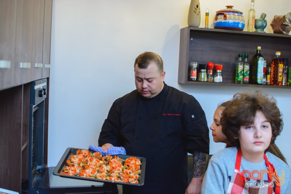 Curs de Gătit cu Chef Tiberius, Centrul de Artă Culinară Oradea