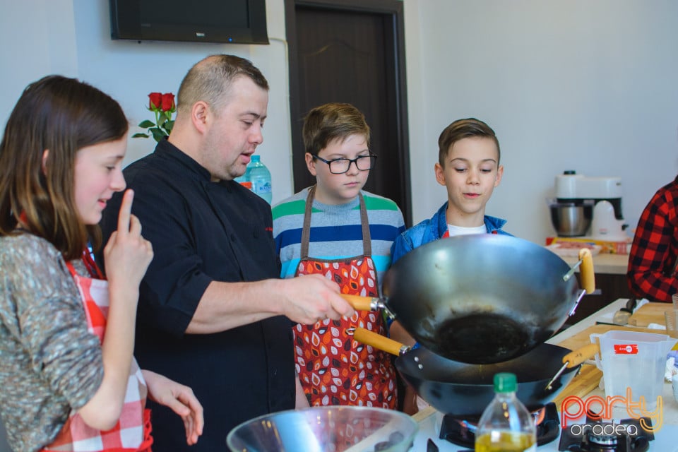 Curs de Gătit cu Chef Tiberius, Centrul de Artă Culinară Oradea