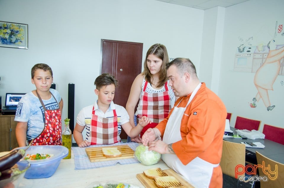 Curs de gătit pentru copii, Centrul de Artă Culinară Oradea