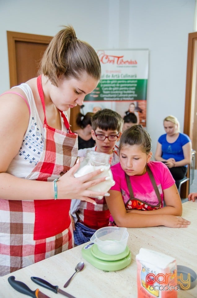 Curs de gătit pentru copii, Centrul de Artă Culinară Oradea