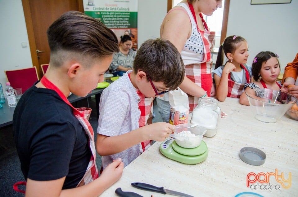 Curs de gătit pentru copii, Centrul de Artă Culinară Oradea