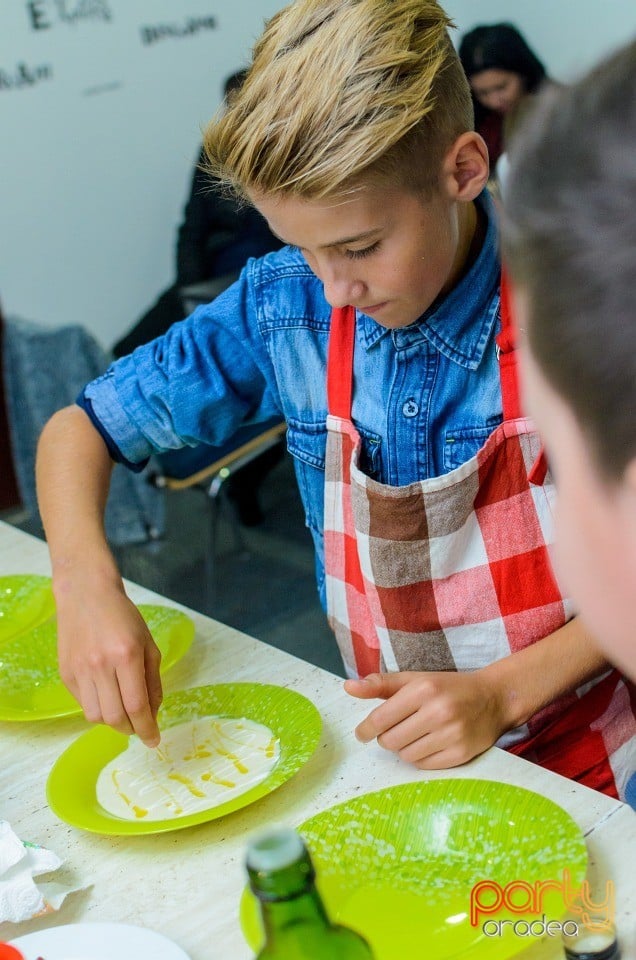 Curs de gătit pentru copii, Centrul de Artă Culinară Oradea