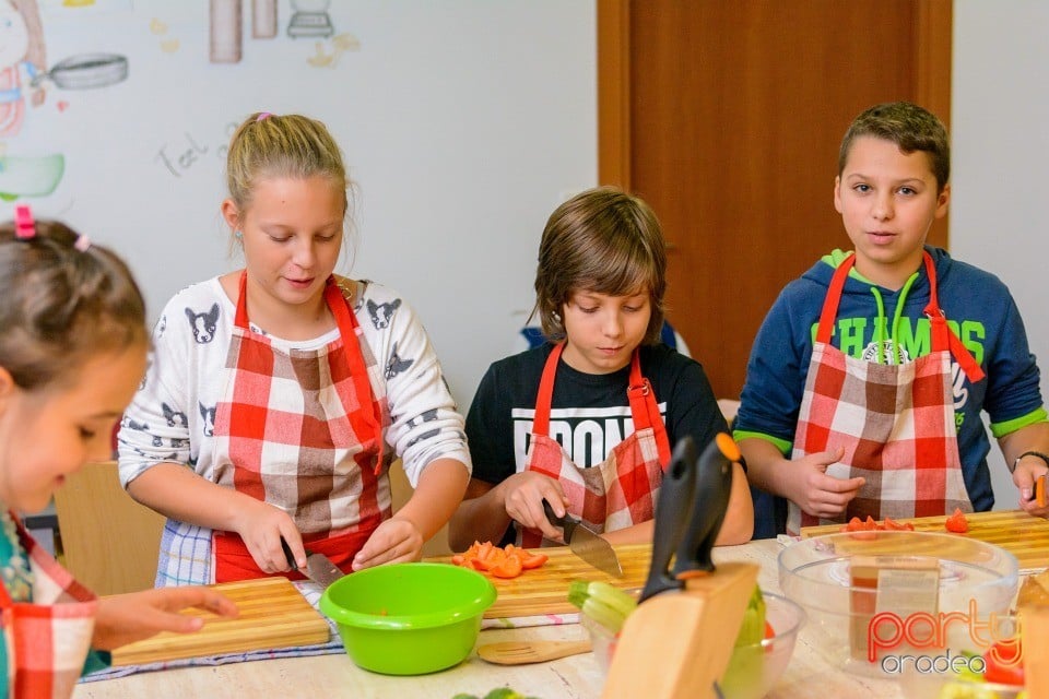 Curs de gătit pentru copii, Centrul de Artă Culinară Oradea