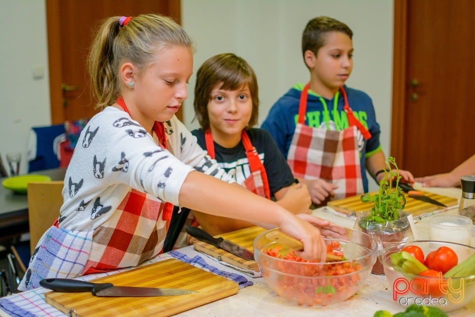 Curs de gătit pentru copii, Centrul de Artă Culinară  Oradea