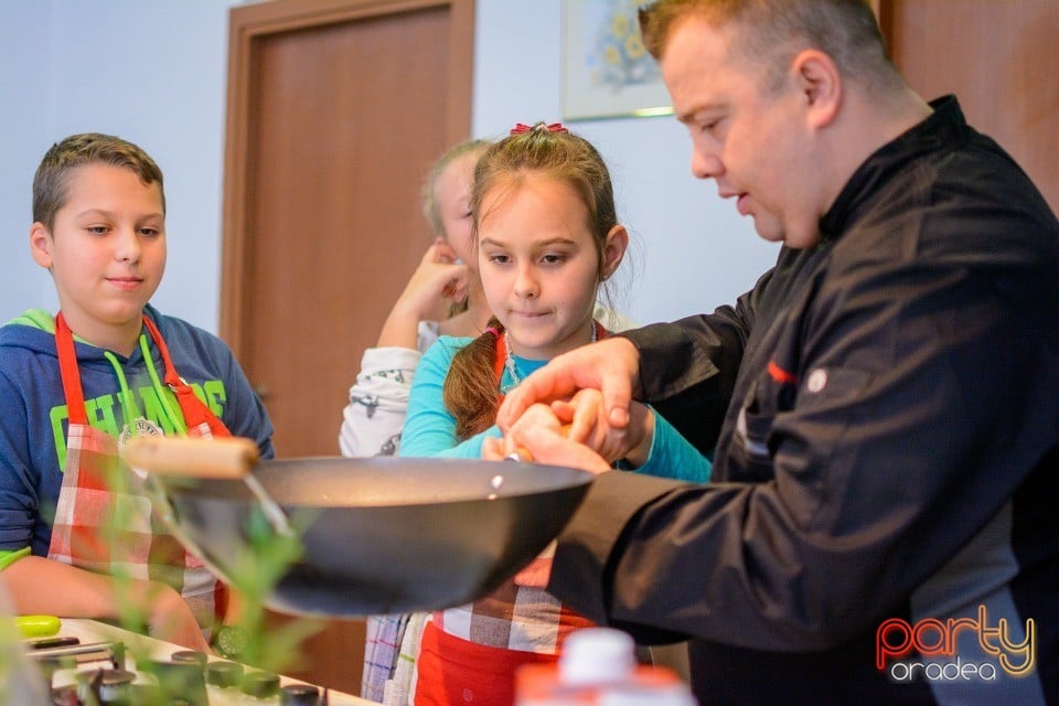 Curs de gătit pentru copii, Centrul de Artă Culinară Oradea
