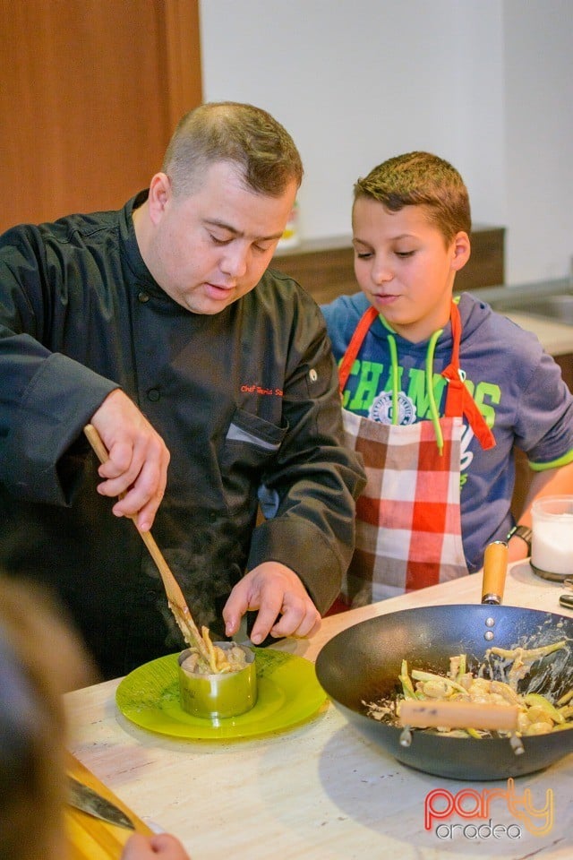 Curs de gătit pentru copii, Centrul de Artă Culinară Oradea