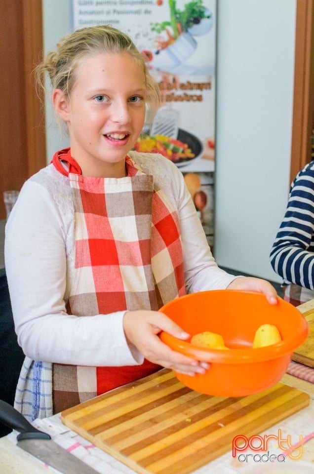Curs de gătit pentru copii, Centrul de Artă Culinară Oradea