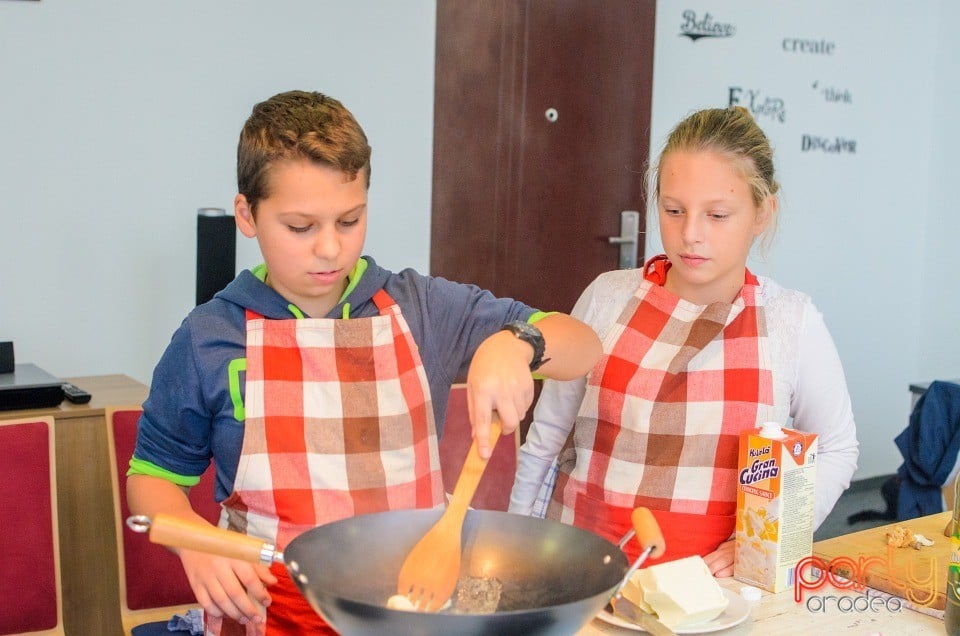 Curs de gătit pentru copii, Centrul de Artă Culinară Oradea