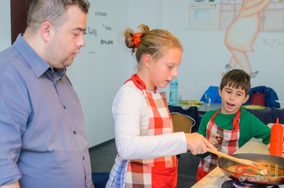 Curs de gătit pentru copii, Centrul de Artă Culinară Oradea