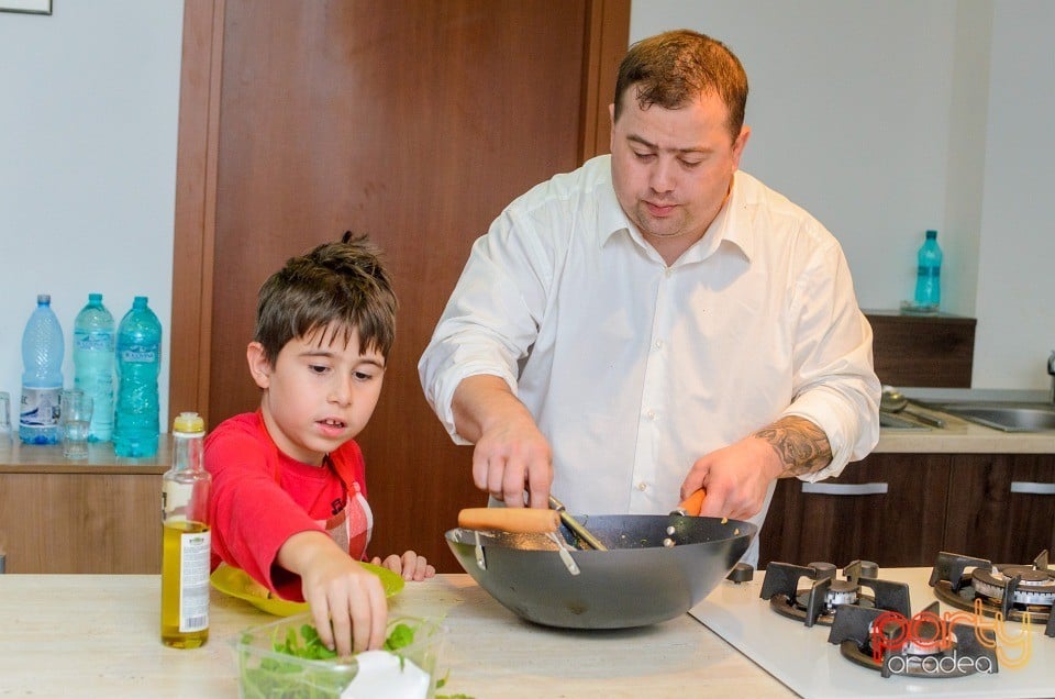 Curs de gătit pentru copii, Centrul de Artă Culinară Oradea
