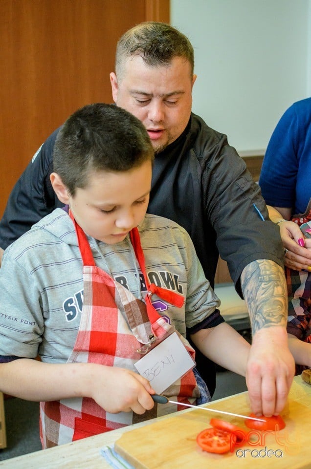 Curs de gătit pentru copii, Centrul de Artă Culinară Oradea