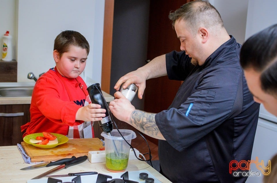 Curs de gătit pentru copii, Centrul de Artă Culinară Oradea