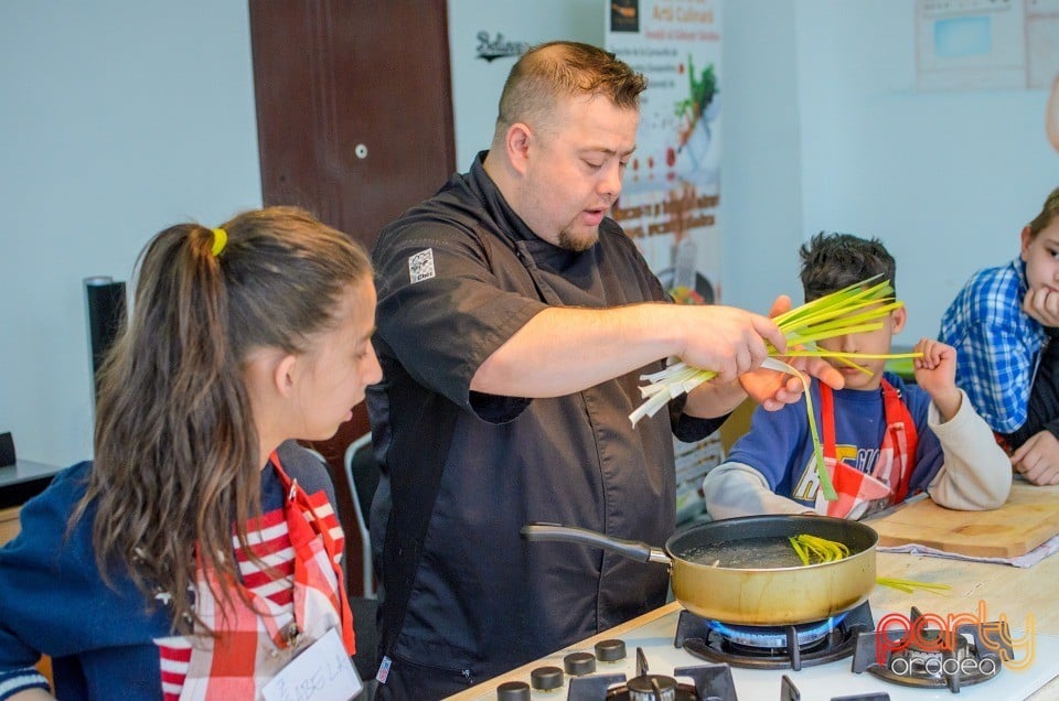 Curs de gătit pentru copii, Centrul de Artă Culinară Oradea