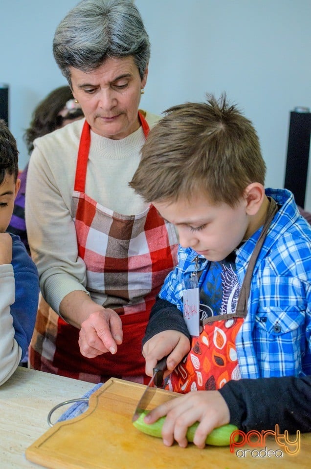 Curs de gătit pentru copii, Centrul de Artă Culinară Oradea