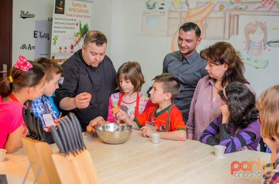 Curs de gătit pentru copii, Centrul de Artă Culinară Oradea