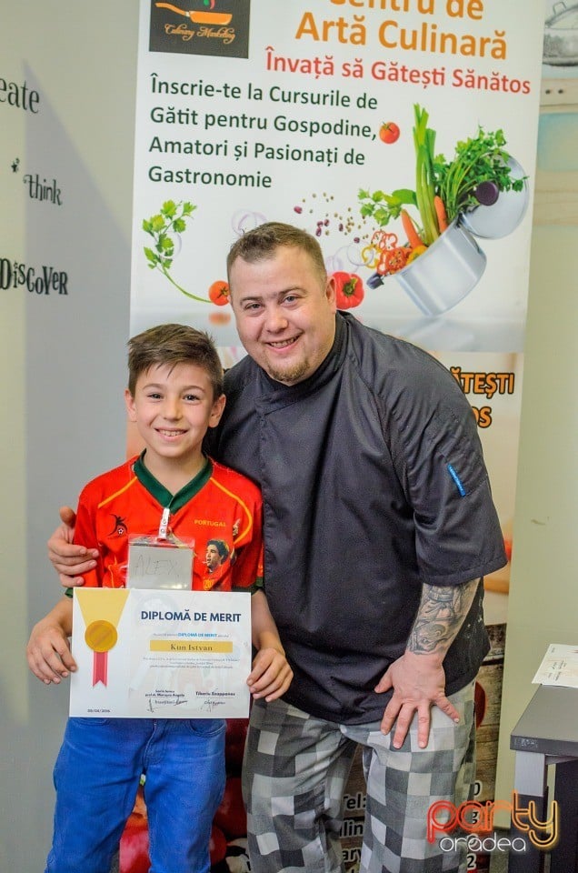 Curs de gătit pentru copii, Centrul de Artă Culinară Oradea