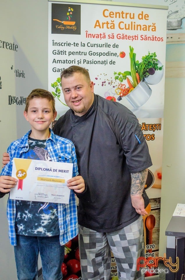 Curs de gătit pentru copii, Centrul de Artă Culinară Oradea