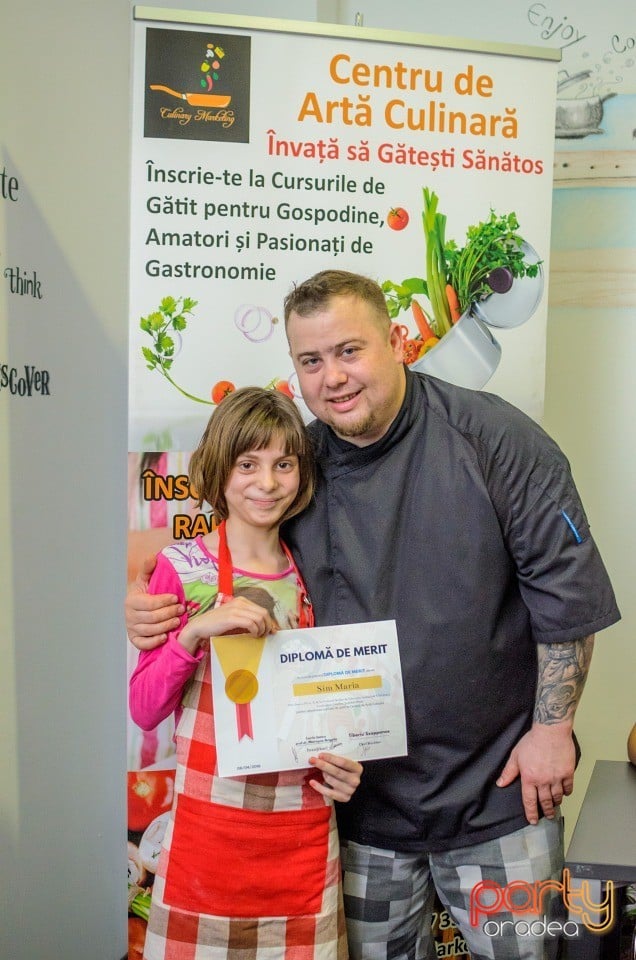 Curs de gătit pentru copii, Centrul de Artă Culinară Oradea