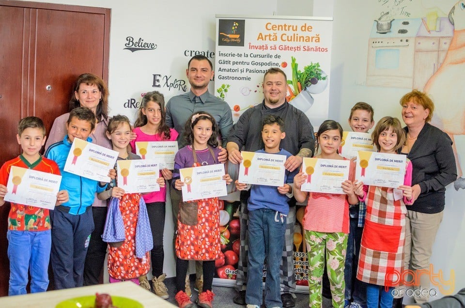 Curs de gătit pentru copii, Centrul de Artă Culinară Oradea