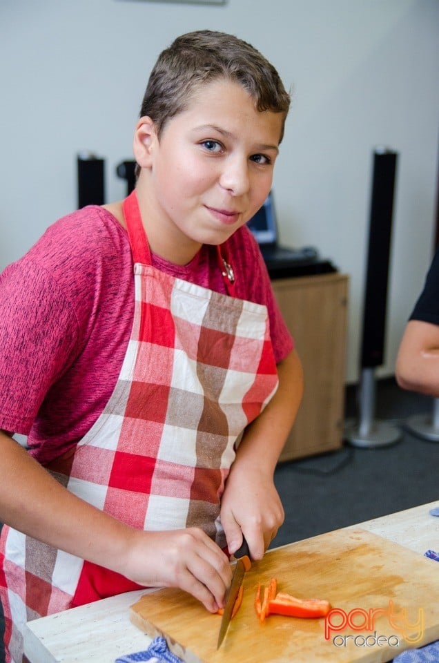 Curs de gătit pentru copii, Centrul de Artă Culinară Oradea