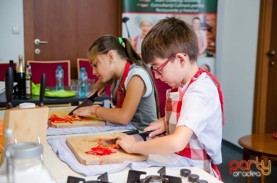 Curs de gătit pentru copii, Centrul de Artă Culinară Oradea