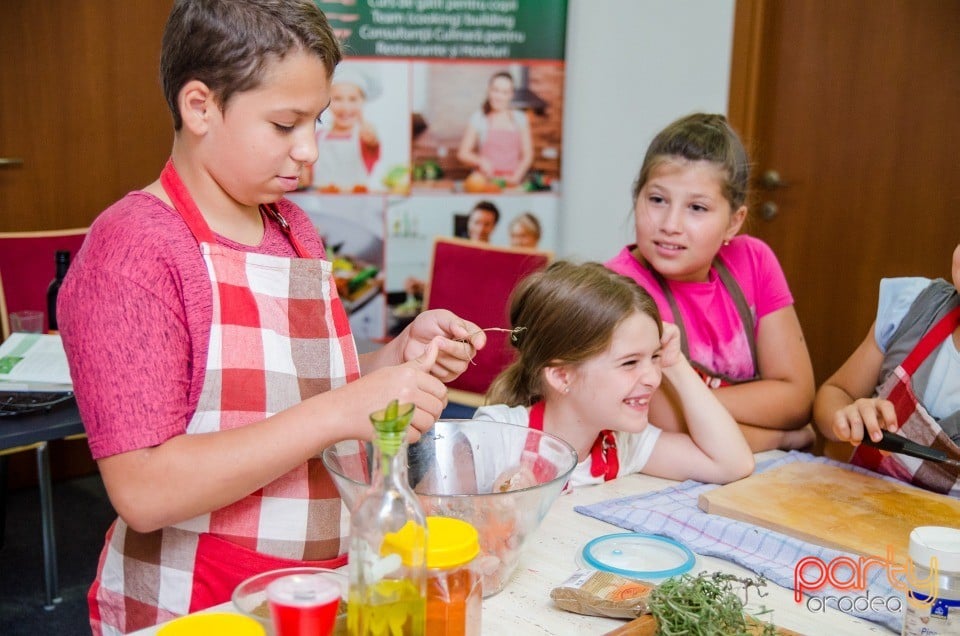 Curs de gătit pentru copii, Centrul de Artă Culinară Oradea