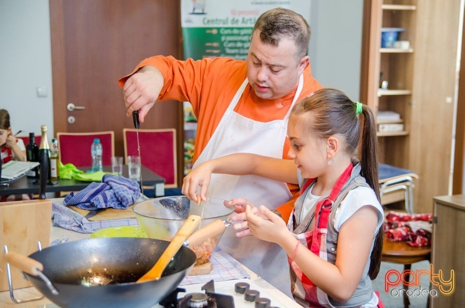Curs de gătit pentru copii, Centrul de Artă Culinară Oradea