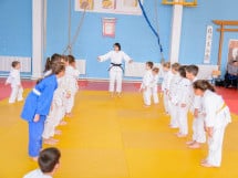 Demonstratia micilor Judoka