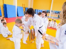 Demonstratia micilor Judoka