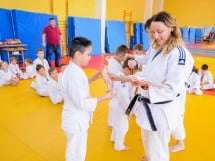 Demonstratia micilor Judoka