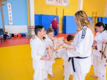 Demonstratia micilor Judoka