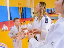Demonstratia micilor Judoka
