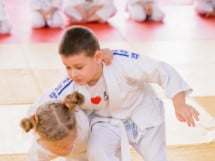 Demonstratia micilor Judoka