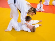 Demonstratia micilor Judoka