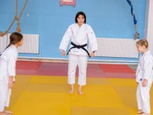 Demonstratia micilor Judoka
