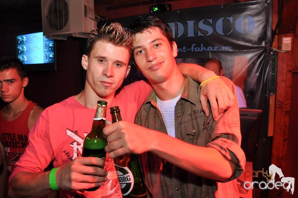 DJ Bíró în Disco Faház, 