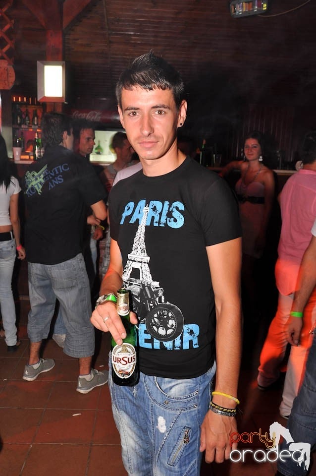 DJ Bíró în Disco Faház, 