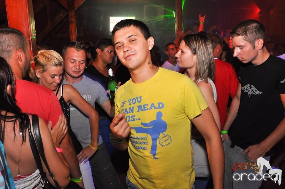 DJ Bíró în Disco Faház, 