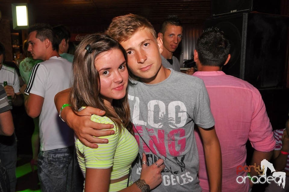 DJ Bíró în Disco Faház, 