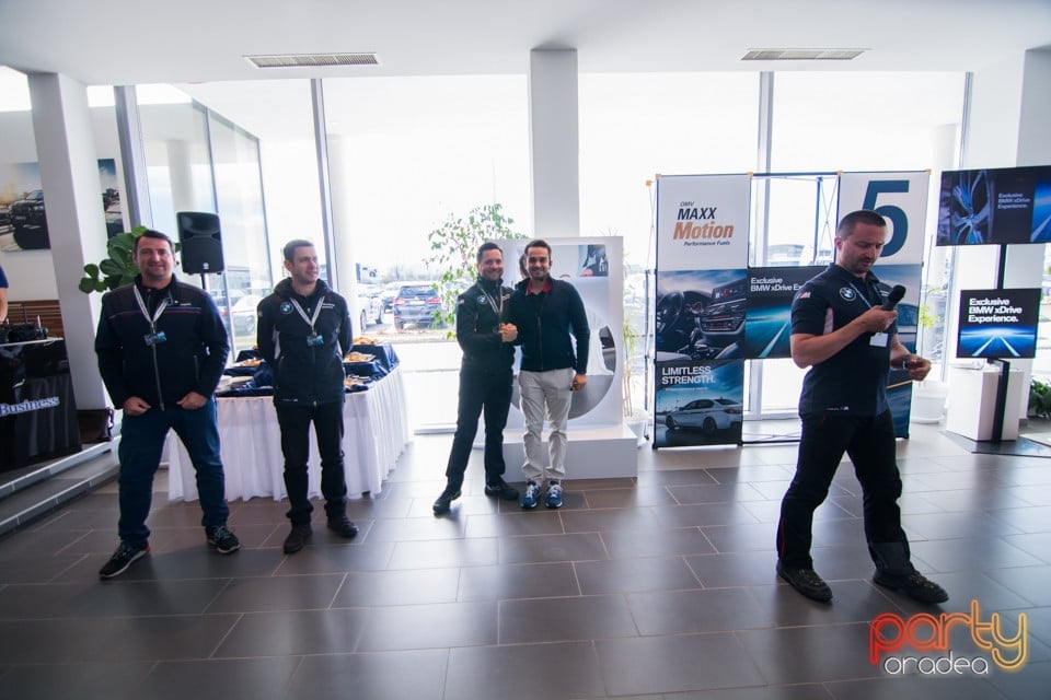 Exclusive BMW xDrive Experience la Oradea grupa 5, BMW Grup West Premium