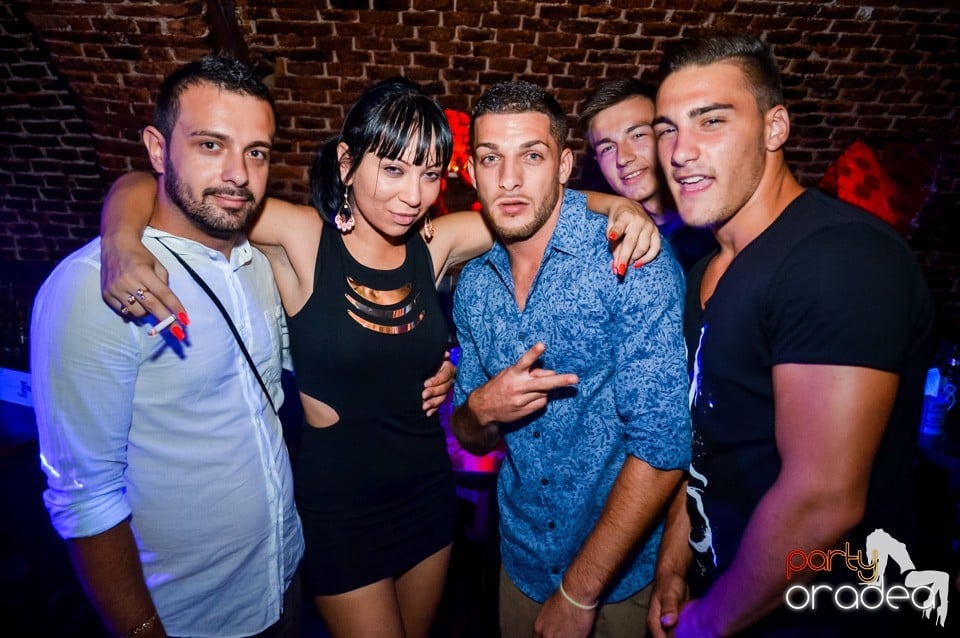 Friday night clubbing, 